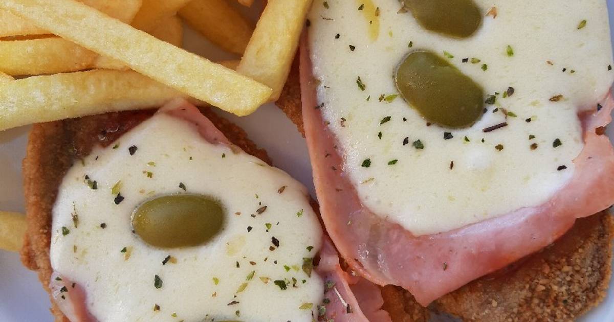 Milanesas con papas fritas